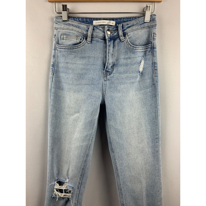 Women's Altar State  Blue Ripped Jeans Size 25
