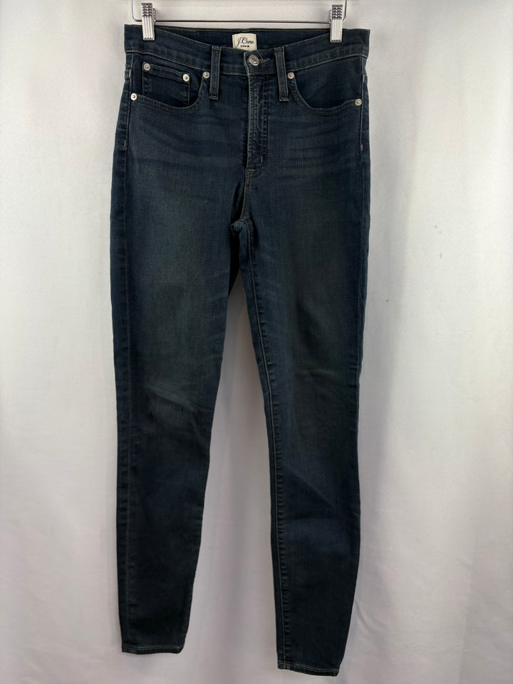 Women’s J.Crew Denim Size 27T Dark Wash Skinny Jeans