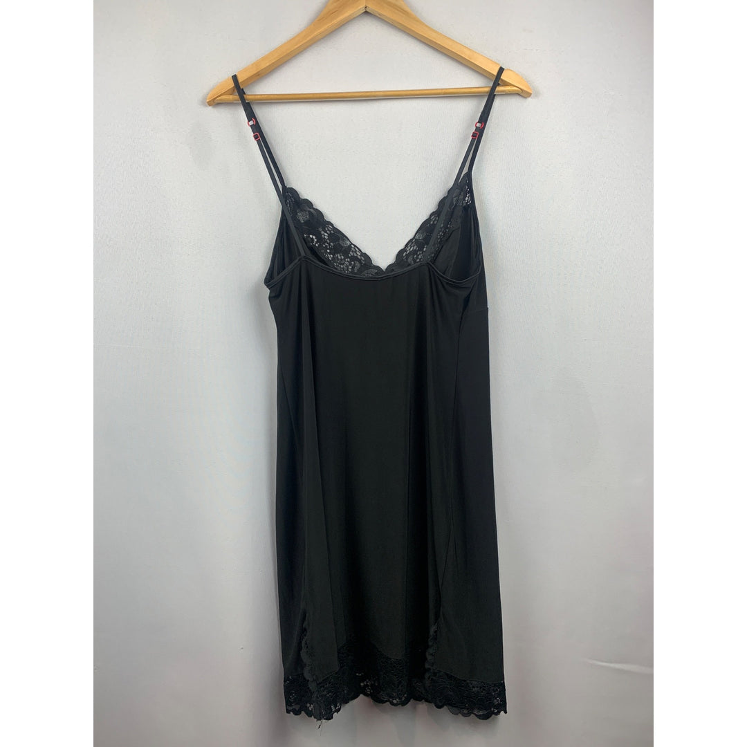 Women’s Josie Black Lace Night Gown Size S