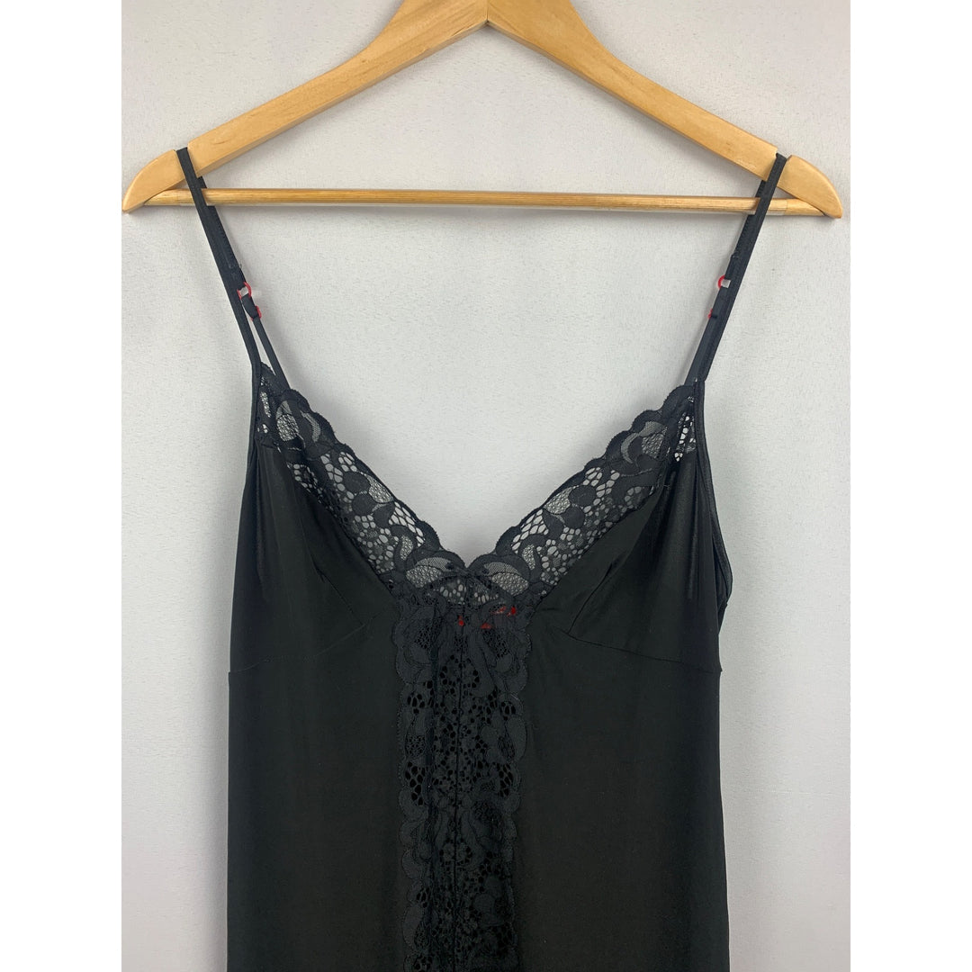 Women’s Josie Black Lace Night Gown Size S
