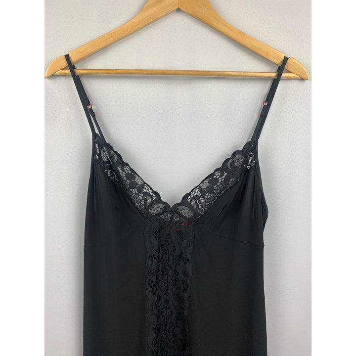 Women’s Josie Black Lace Night Gown Size S