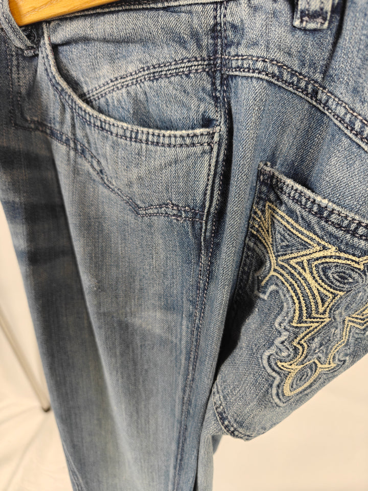 Men’s Antik Denim Jeans Blue Size 38