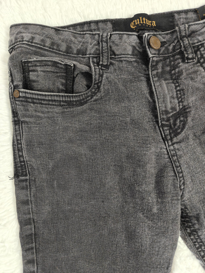 Womens Cultura New York Skinny Jeans Black Size 18