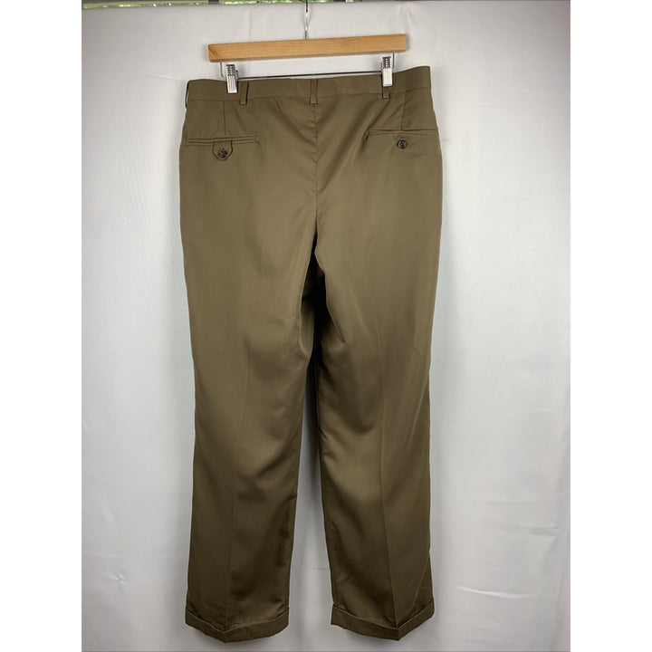 Men’s Hagger Brown Suit Pants - Size 34x30