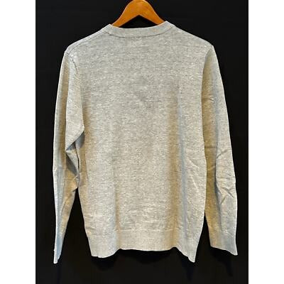 Men’s H&M Slim Fit Gray Long Sleeve Lightweight Sweater Sz M