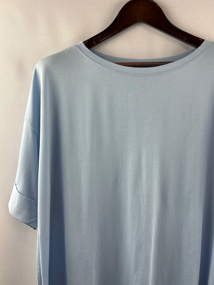 Women’s LOGO Principles XL Sky Blue Short Sleeve Shirt