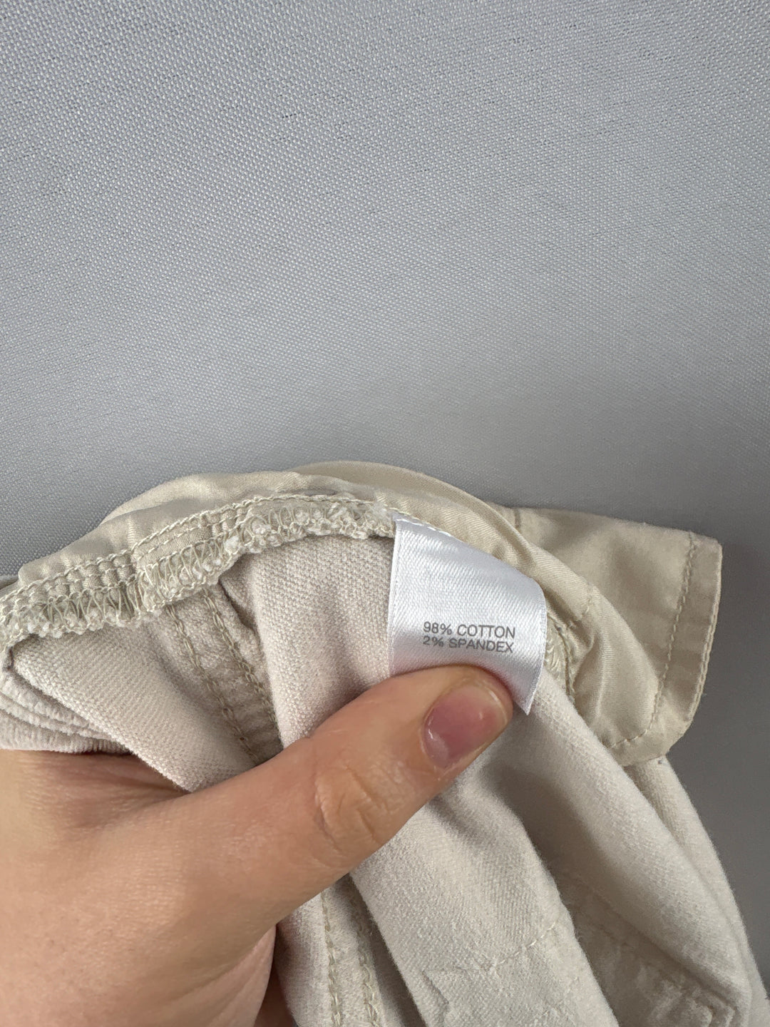 Women’s J.Jill Size 14 Khaki Corduroy Straight Leg Pants