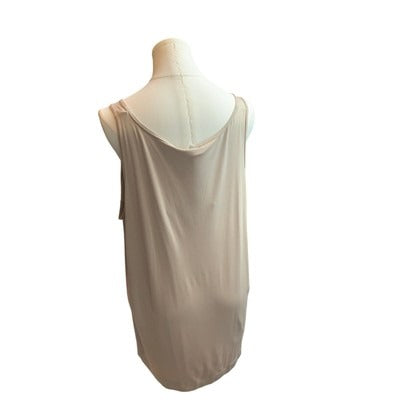 Women's Wynne Layers Beige Tank Top - Size XL