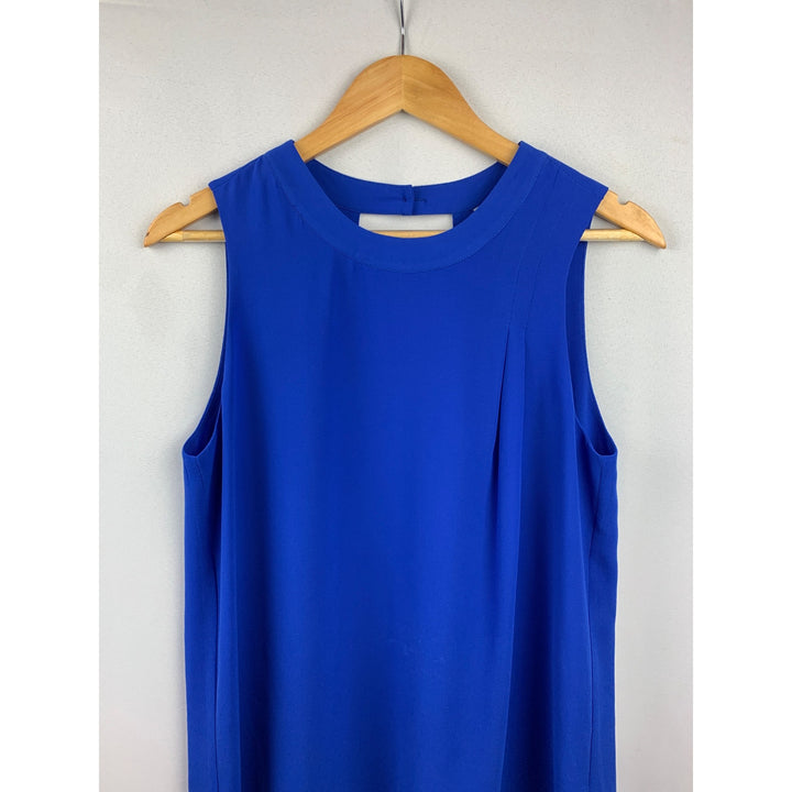 Women's Pink Note Blue Tank Top Size M
