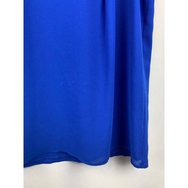 Women's Pink Note Blue Tank Top Size M