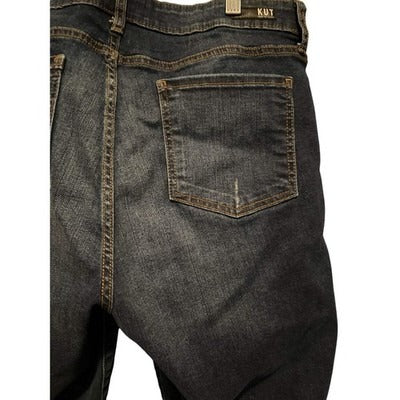 KUT Diana Fab Ab Skinny Jeans Size 14 High Rise