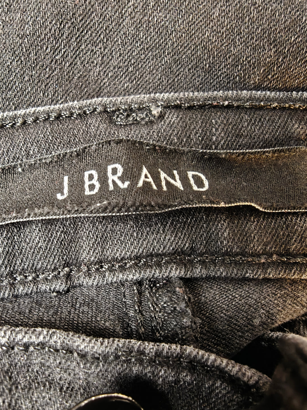 Women J Brand Skinny Jeans Black Size 25
