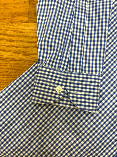 Charles Tyrwhitt Non‑Iron Slim Fit Check Shirt SzL(16/35)