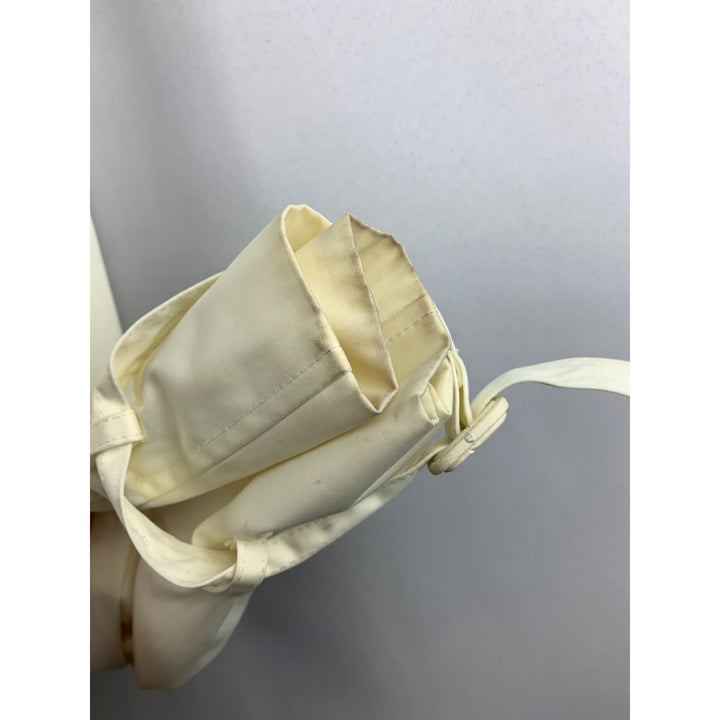Women's London Fog Short Trench Coat White Size M