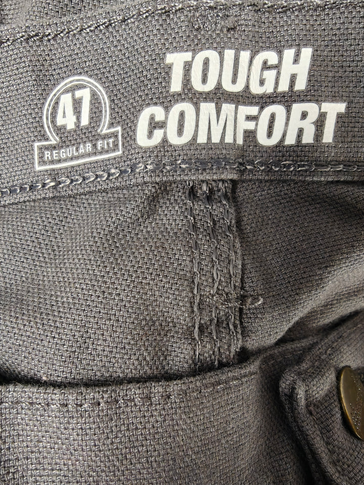 Mens Wrangler Tough Comfort Pants Gray Size 36x32