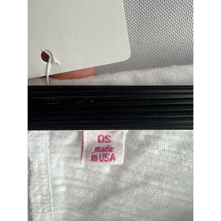 Fresh Produce Womens White Cotton Graphic Tee OS