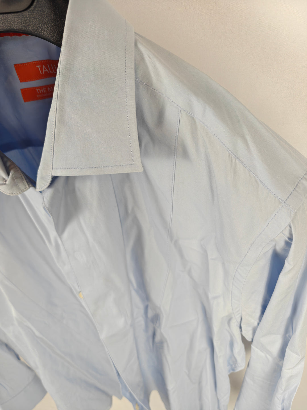 Men’s Tallia Mason Fit Dress Shirt Light Blue 17.5 34/35