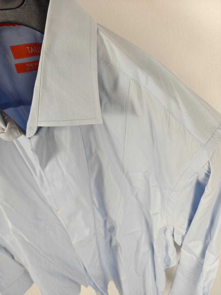 Men’s Tallia Mason Fit Dress Shirt Light Blue 17.5 34/35