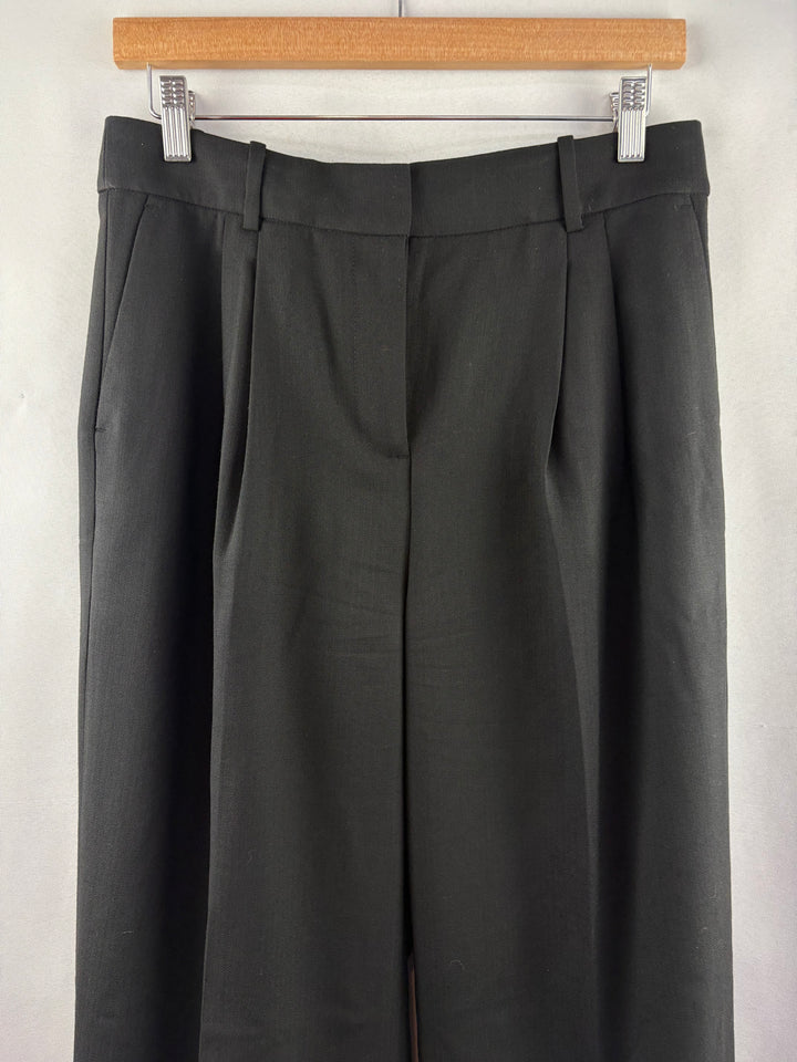 Women’s J.Crew Size Tall 6 Black Pleated Dress Pants