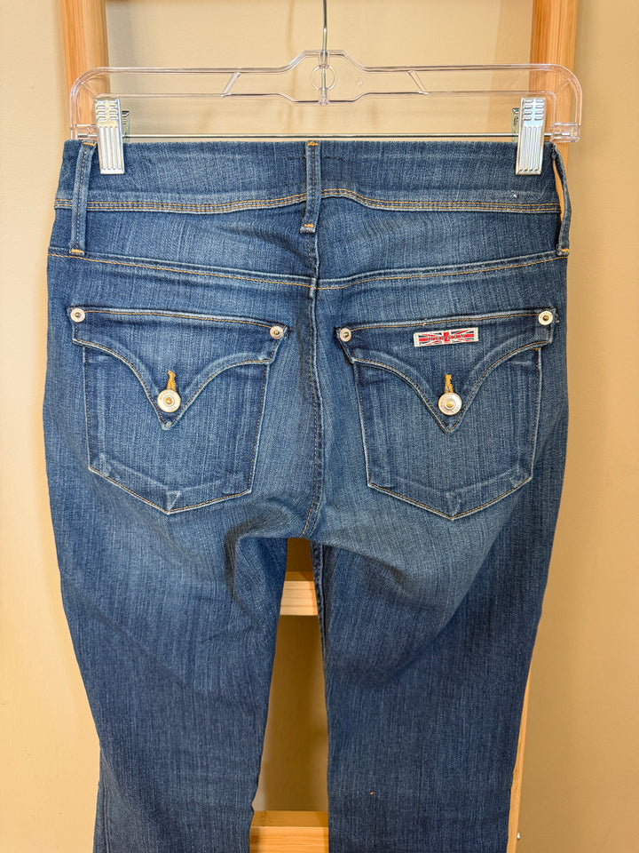 Hudson Jeans Low Rise Skinny Flap Pocket Jeans Y2K