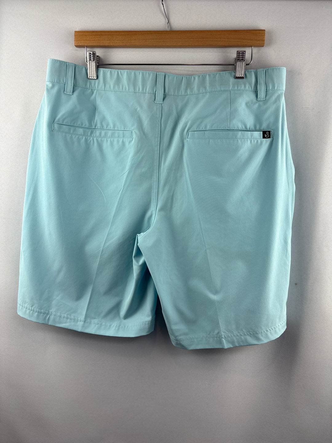Men’s Swannies Size 36 Sky Blue Golf Shorts