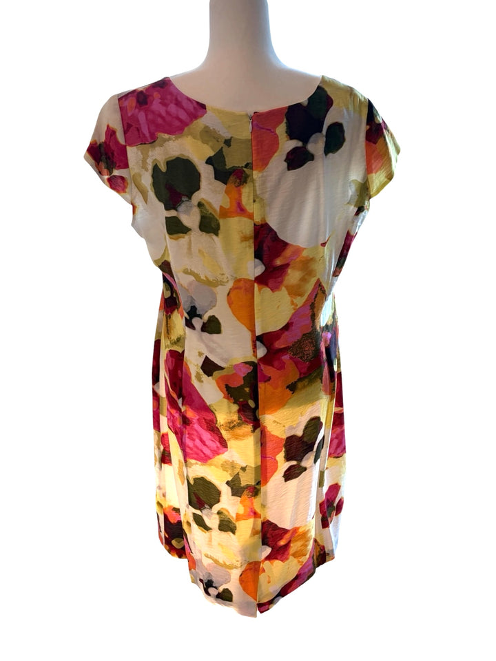 Isabella DeMarco Tahari Levine Colorful Sweetheart A-Line Party Dress Size 14