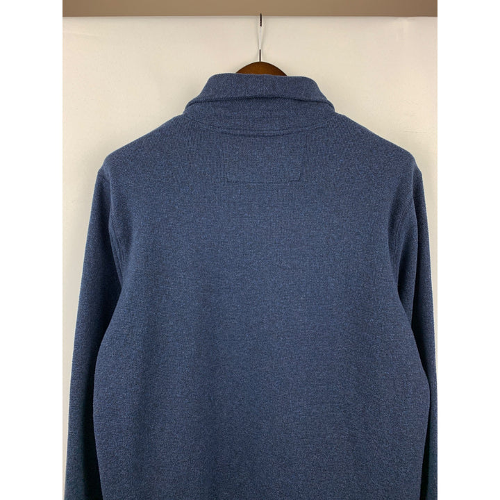 Men’s Banana Republic Blue Waffle Sweater Size Large