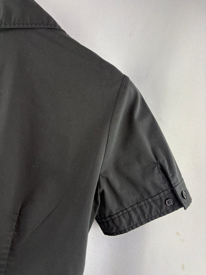 Women’s New York & Company Medium Black Button Up Blouse