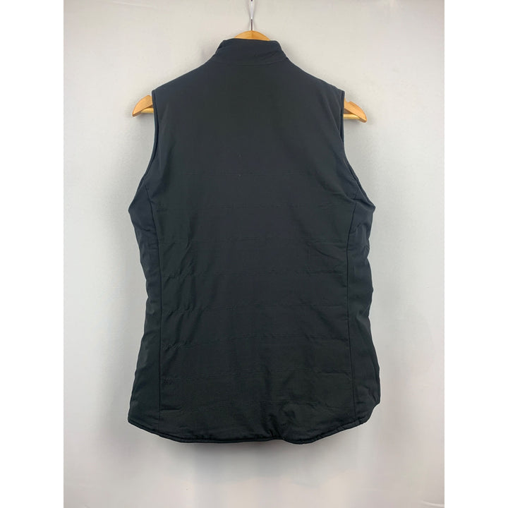 Women's Adidas Green & Black Reversible Zipper Puffer Vest Size M