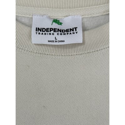 Women’s Independent Trading Co Crème Dog Mom Sweater Sz L