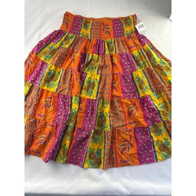 Women’s Ralph Lauren Size 10 Multicolor Paisley Skirt