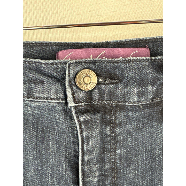 Gloria Vanderbilt Womens Denim Jeans Size 8 Blue Made In Indonesia Classic Fit