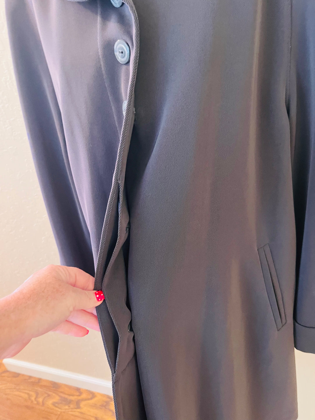 Vintage UTEX Design Women’s Trench Coat Classic Longline Jacket Timeless Outerwear