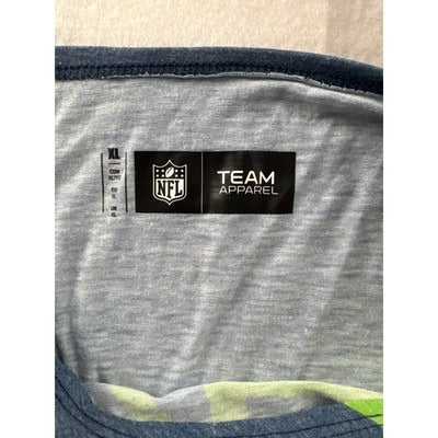 XL Team Apparel Seattle Seahawks grey/blue and green braided razorback