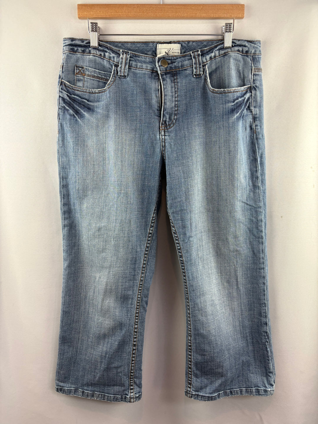 Women’s Venezia Size 14 Light Wash Blue Straight Leg Jeans