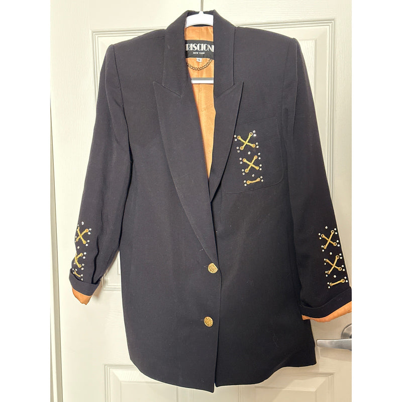Criscione Vintage Black Blazer