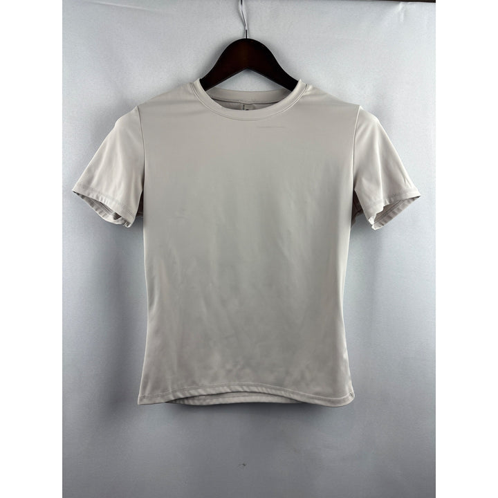 Women’s Uncia Active Large Beige Sports T-Shirt