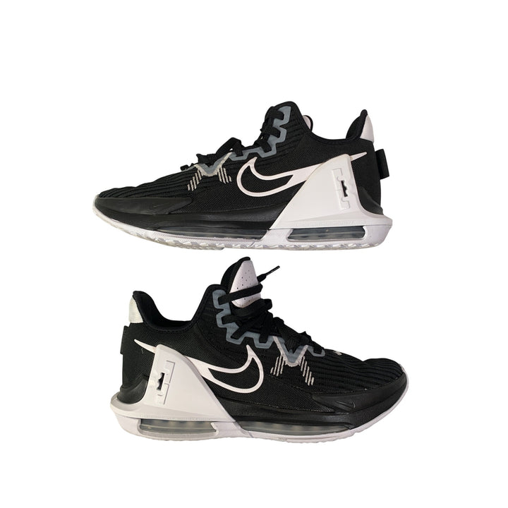 Men’s Nike LeBron Witness VI Basketball Shoes Black/White Size 11
