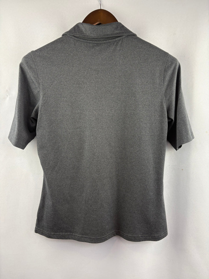 Women’s Tommy Armour Small Heather Gray Sports Polo
