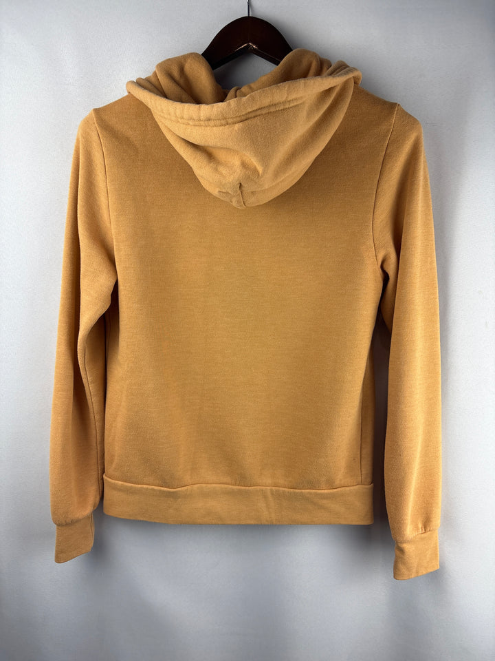 Women’s Aviator Nation Small Pale Brown Zip Hoodie