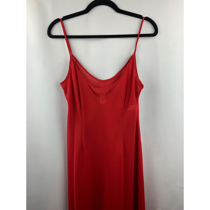 Women's Jones New York Red Silk Dress Size 10