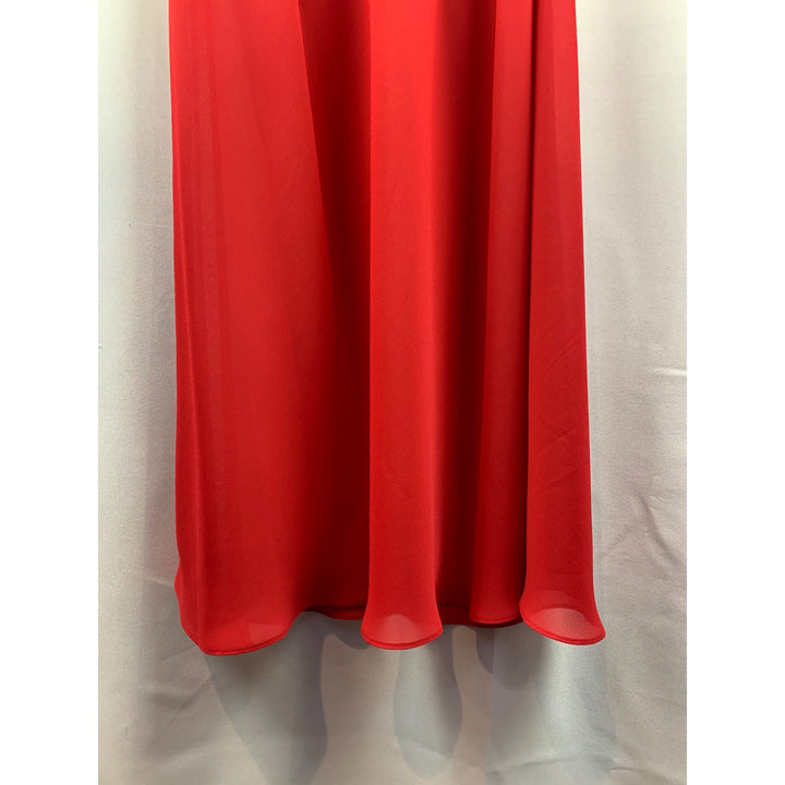 Women's Jones New York Red Silk Dress Size 10