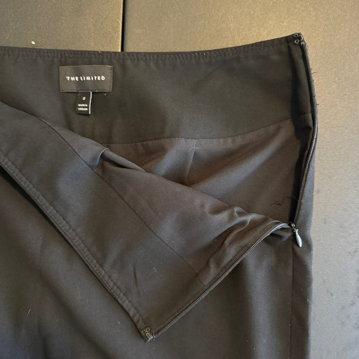 The Limited Women's Classic Black Pencil Skirt, Career, Size 2