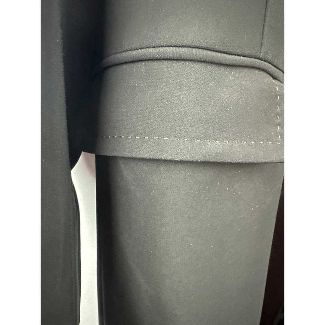 Gallery Womens Black Mid-Length Coat M