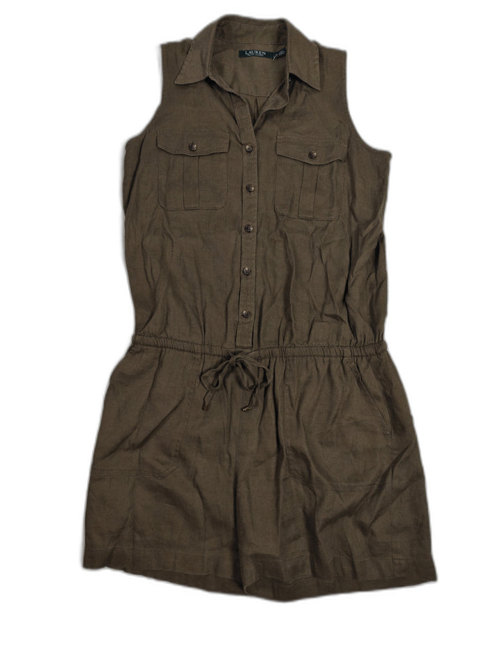 Womens Lauren Ralph Lauren Romper Brown Size 6