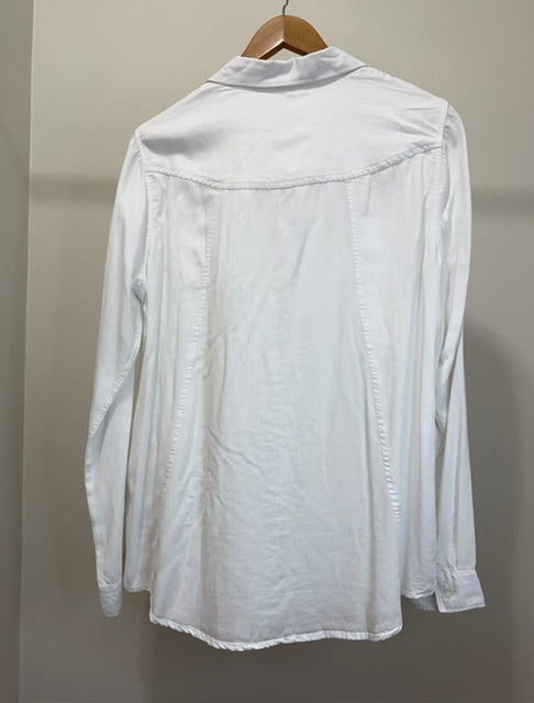 Mia &amp; Tess White Button‑Down Shirt Size XL NWT