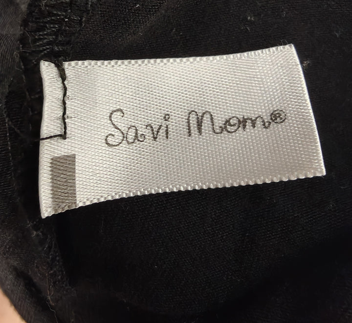 Women’s Savi Mom Sleeveless Black Knit Shift Dress Size Medium