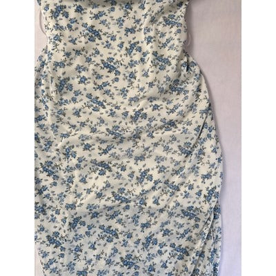 Kirious Los Angeles Womens Off-Shoulder Floral Midi Dress