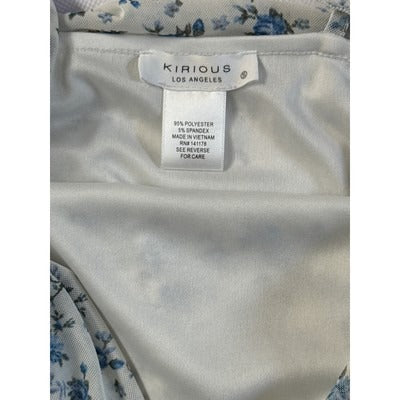 Kirious Los Angeles Womens Off-Shoulder Floral Midi Dress