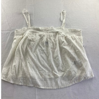 Old Navy Womens XL White 3-Piece Set: Pants Short-Sleeve Top & Sleeveless Top